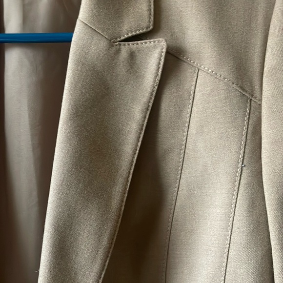 ANTONIO MELANI Tan Blazer Suit Jacket with Tailored Fit - Picture 8 of 12